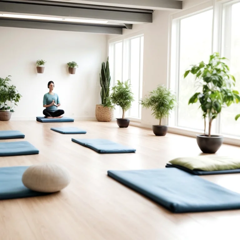 Group discussion post mindfulness exercise