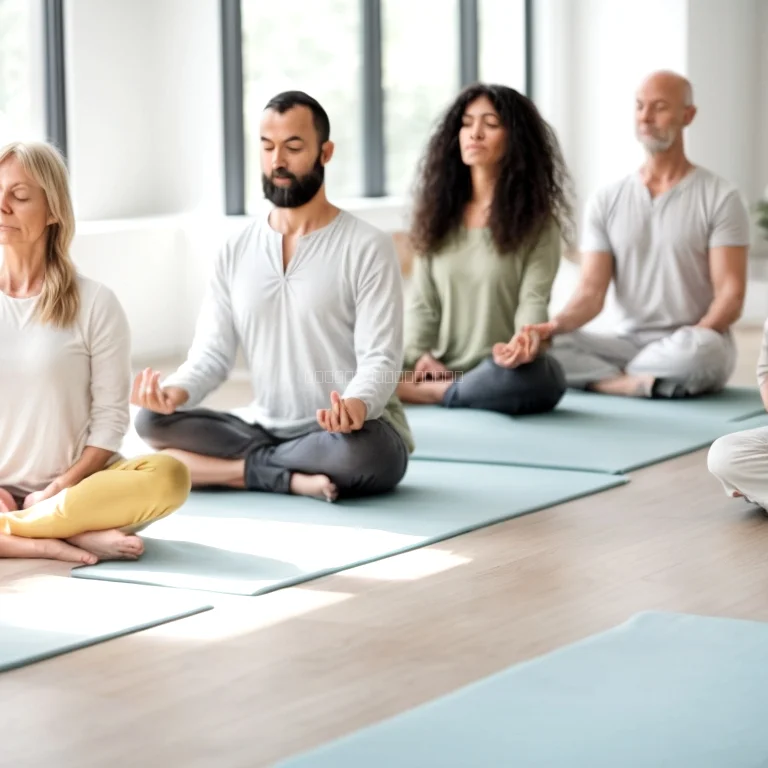 Meditation session at CalmLabPath