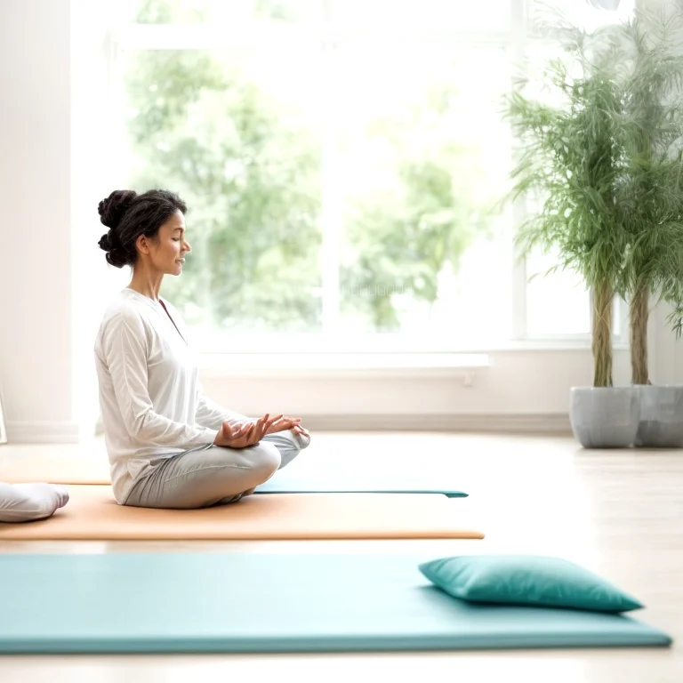 Group mindfulness training session illustrating focus and inner balance